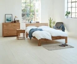 Royal Oak Commode HUGGET 4 Tiroirs Larges Chêne -Magasin De Meubles 165535