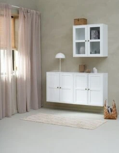 Armoire SKALS 2 Portes Blanc -Magasin De Meubles 166065