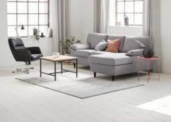 Meuble TV TRAPPEDAL Chêne/noir -Magasin De Meubles 169684 1