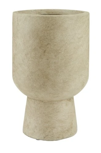 Cache-pot SOLVI Ø25xH40cm Vert 1 Cache-pot SOLVI Ø25xH40cm Vert