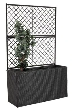 Jardinière TRANA L30xL83xH130 Noir