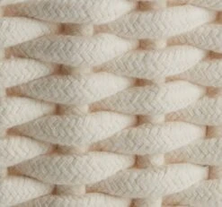 Panier BIRDAL Ø29xH12cm Blanc 5 Panier BIRDAL Ø29xH12cm Blanc -Magasin De Meubles 181476