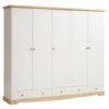 Armoire ROLD 251×216 Blanc/pin