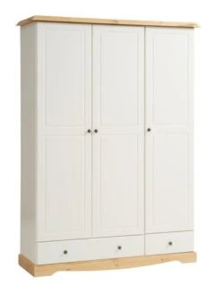Armoire ROLD 154x216 Blanc/pin