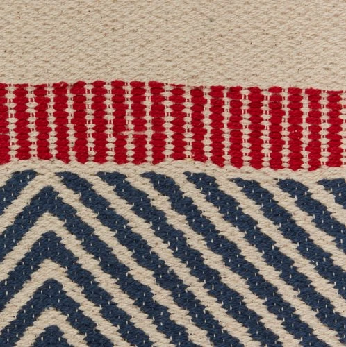 Tapis VASSTELG 70x140 Bleu/blanc 2 Tapis VASSTELG 70x140 Bleu/blanc – Image 2