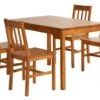 TYLSTRUP L118 Table Coloris Café + 4 TYLSTRUP Chaises Café