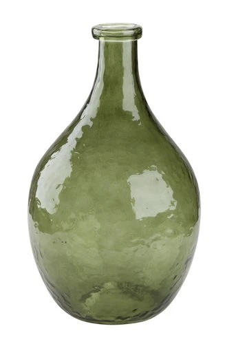 Vase VILBERT Ø27xH45cm Vert 1 Vase VILBERT Ø27xH45cm Vert