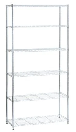 Étagère VINDINGE 6 Tablettes Chrome