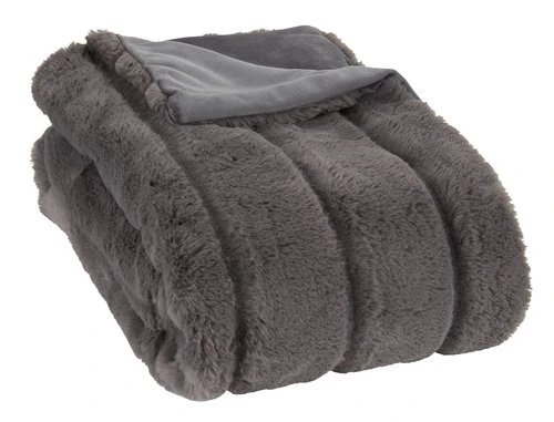 Plaid STAVKLOKKE 130x170 Gris 1 Plaid STAVKLOKKE 130x170 Gris