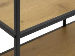 Meuble D'entrée TRAPPEDAL Chêne/noir -Magasin De Meubles 185656