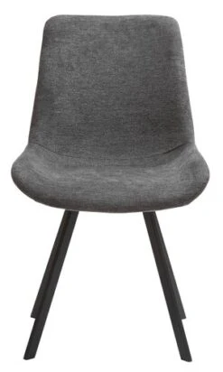 Chaise HYGUM Pivotante Gris/noir -Magasin De Meubles 185793