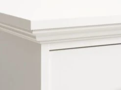 Commode 5 Tiroirs FREDENSBORG Blanc -Magasin De Meubles 185883