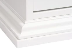 Commode 3+3 Tiroirs FREDENSBORG Blanc -Magasin De Meubles 185886