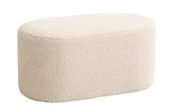 Pouf OREBO 84x45 Blanc Cassé