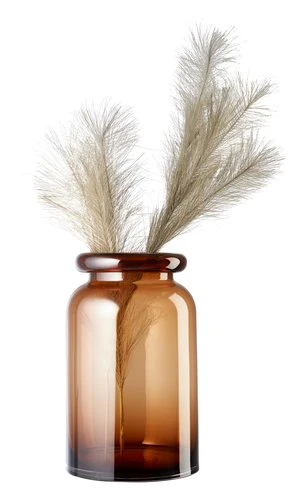 Vase INGOLF Ø18xH30cm Brun 2 Vase INGOLF Ø18xH30cm Brun – Image 2