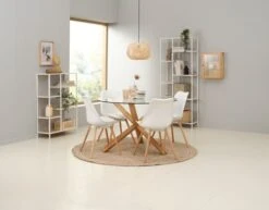 Étagère TRAPPEDAL 7 Tablettes Chêne/b. -Magasin De Meubles 186926