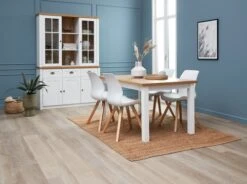 Partie Supérieure MARKSKEL 2 Portes Blanc/coloris Chêne -Magasin De Meubles 186935