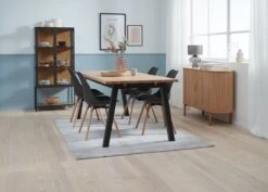 Royal Oak Buffet LYNGVIG 120 Cm 2 Portes Coulissantes Chêne Naturel -Magasin De Meubles 186949