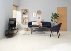 Meuble TV EGELEV Noir -Magasin De Meubles 188024 1