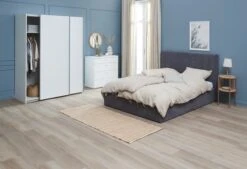 Commode 4 Tiroirs BRODAL Blanc -Magasin De Meubles 188047