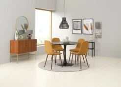 Miroir MARSTAL Ø70 Doré -Magasin De Meubles 188054