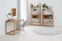 Étagère Murale TOLNE 12 Tablettes Bambou -Magasin De Meubles 188059