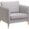 Fauteuil AARHUS Gris Clair