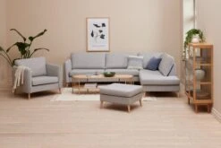 Pouf AARHUS 68x60 Gris Clair -Magasin De Meubles 189151 1