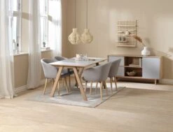 Étagère Murale KETTINGE 6 Tablettes Naturel -Magasin De Meubles 189177