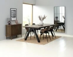 Royal Oak Table SANDBY 100x210 Chêne Foncé -Magasin De Meubles 189183