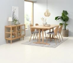 AALBORG L180/270 + 4 HORNE Chêne/gris 5 AALBORG L180/270 + 4 HORNE Chêne/gris -Magasin De Meubles 189191