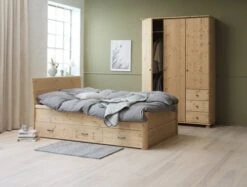 Armoire LYNE 151x224 Teintée -Magasin De Meubles 189226