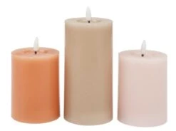 Bougie LED TERKEL H13/15/18cm 3pcs/lot -Magasin De Meubles 193303