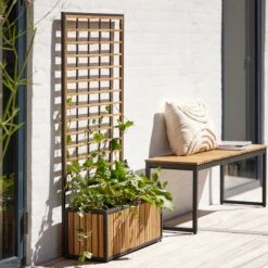 Jardinière UGILT L27xL74xH131 Bois -Magasin De Meubles 193992