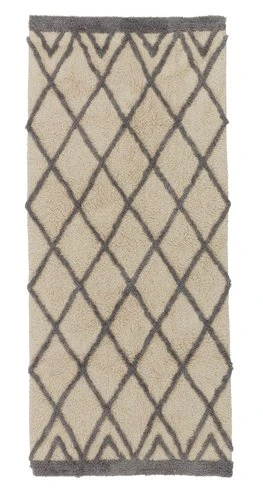 Tapis PENGEURT 70x160 Blanc Cassé/gris 1 Tapis PENGEURT 70x160 Blanc Cassé/gris