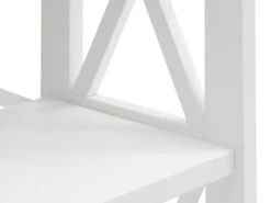 Étagère ALMIND 3 Tablettes Blanc -Magasin De Meubles 194275