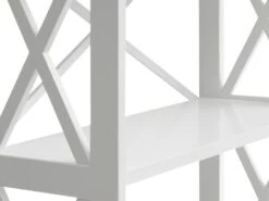 Étagère ALMIND 6 Tablettes Blanc -Magasin De Meubles 194277