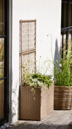 Jardinière TRANA L30xL83xH130 Naturel -Magasin De Meubles 194472