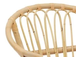 Fauteuil LISELEJE Dossier Bas Naturel 8 Fauteuil LISELEJE Dossier Bas Naturel -Magasin De Meubles 198317