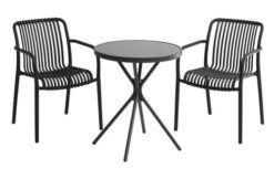 Table Bistrot RADSTRUP Ø60 Noir -Magasin De Meubles 199134