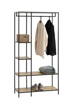 Meuble D'entrée TRAPPEDAL Chêne/noir -Magasin De Meubles 199809