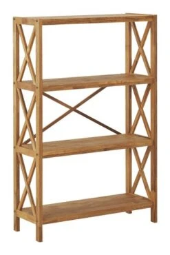 Royal Oak Étagère JANNERUP Large 4 Tablettes Chêne