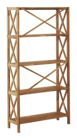 Royal Oak Etagère JANNERUP Large 5 Tablettes Chêne -Magasin De Meubles 200169