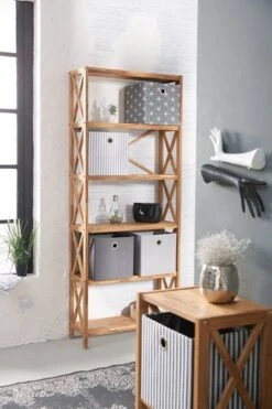 Royal Oak Étagère JANNERUP étroit 3 Tablettes Chêne -Magasin De Meubles 200181 1