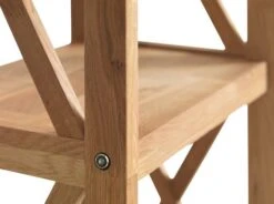 Royal Oak Etagère JANNERUP étroit 5 Tablettes Chêne -Magasin De Meubles 200189 1