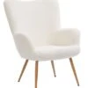 Fauteuil HUNDESTED Blanc Cassé