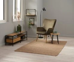 Fauteuil HUNDESTED Velours Côtelé Vert -Magasin De Meubles 201624 2