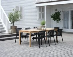 Chaise Empilable NABBEN Noir -Magasin De Meubles 201786