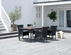 Table NESSKOGEN L100xL210 Brun -Magasin De Meubles 201828