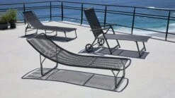 Bain De Soleil HALDEN L60xL189 Noir -Magasin De Meubles 202108